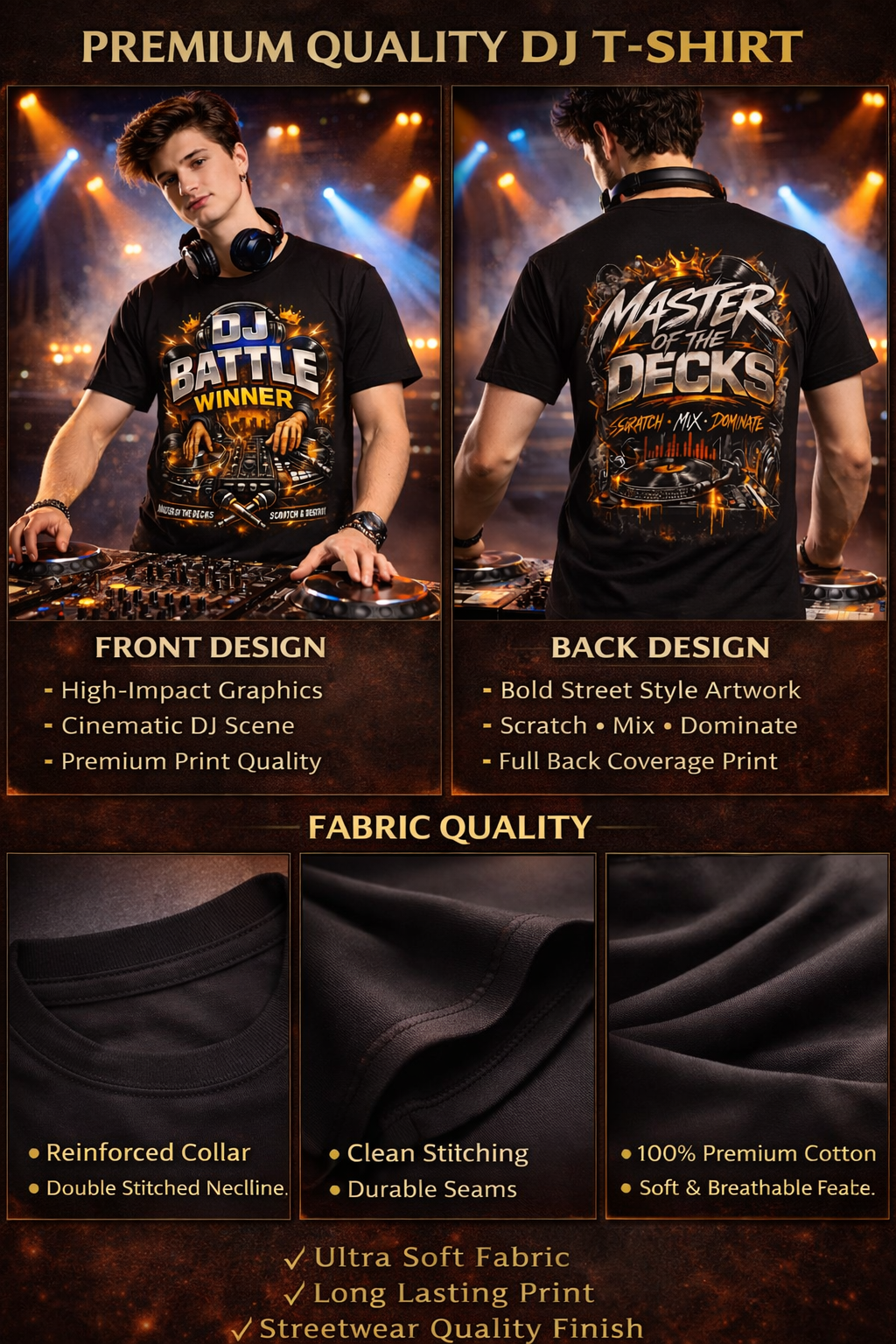 Together We Rise DJ Battle T-Shirt